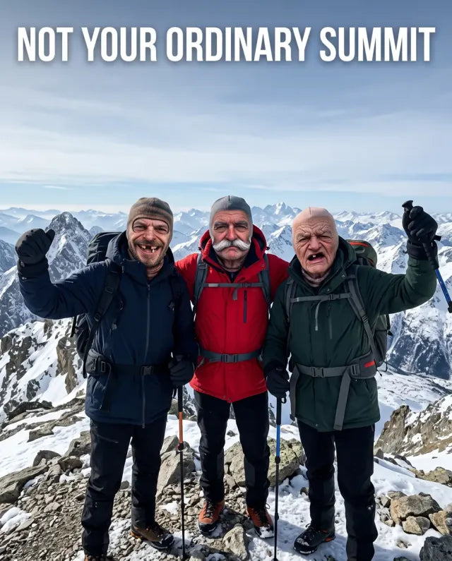 Funny Mask: Hiking