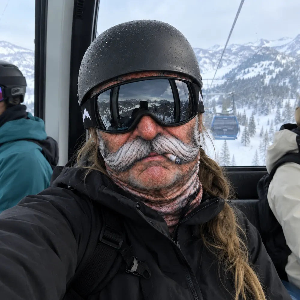 Funny Mask – Skimaske mit lustigem Gesicht
