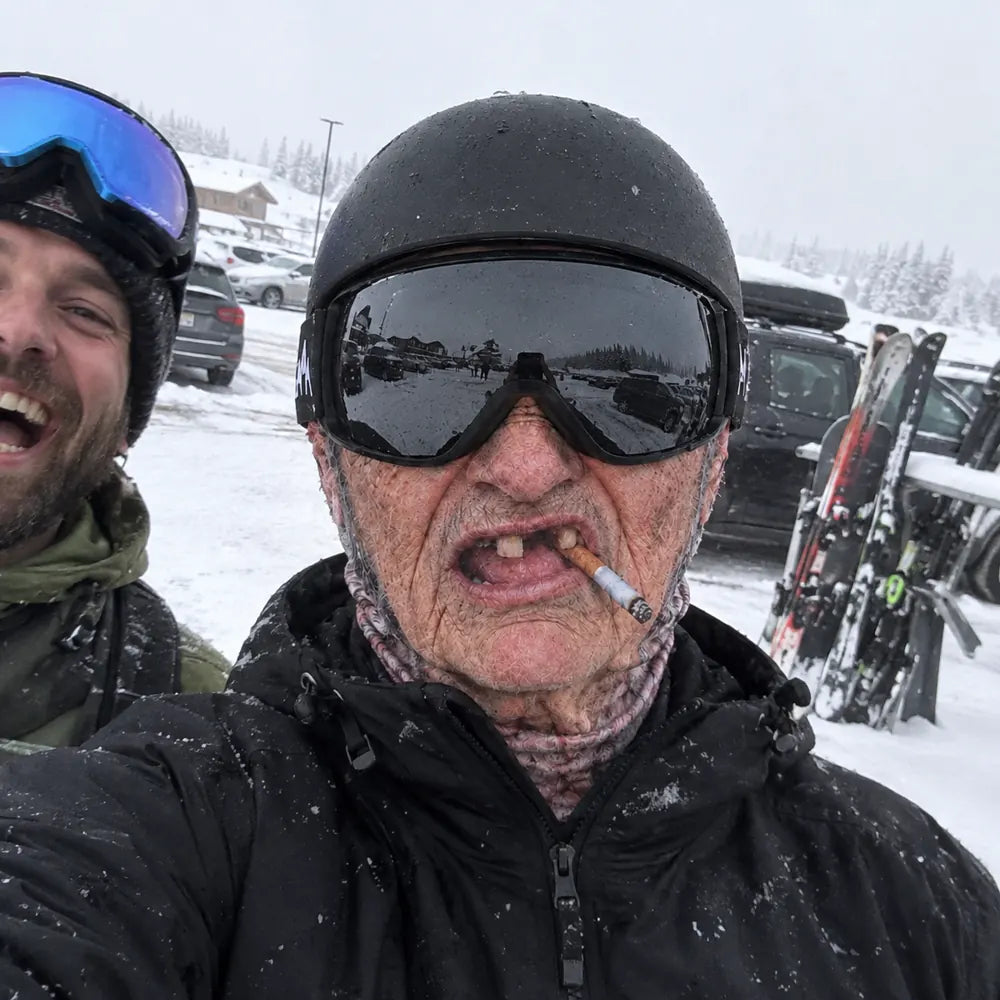 Funny Mask – Skimaske mit lustigem Gesicht